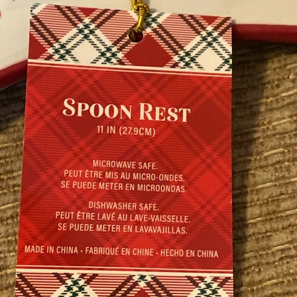 ❤️🤍💚NWT Mark 5:36 “Don’t be afraid just Believe” Ceramic Christmas Spoon Rest - Picture 9 of 9